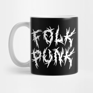 Folk Punk - Metal Style Mug